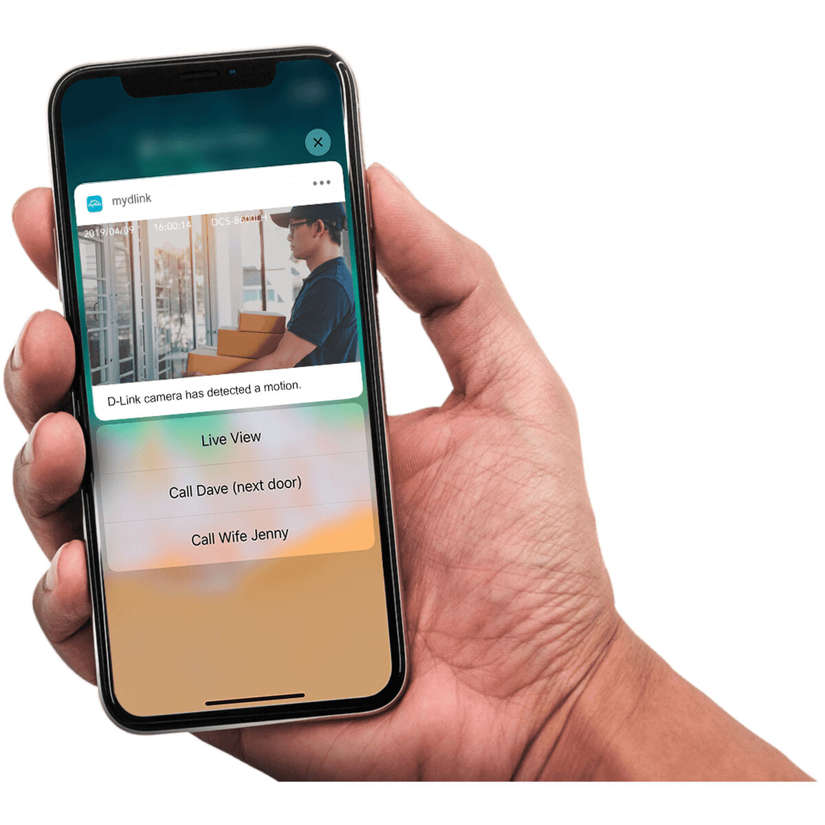 Videocámara de Vigilancia D-Link DCS-8620LH