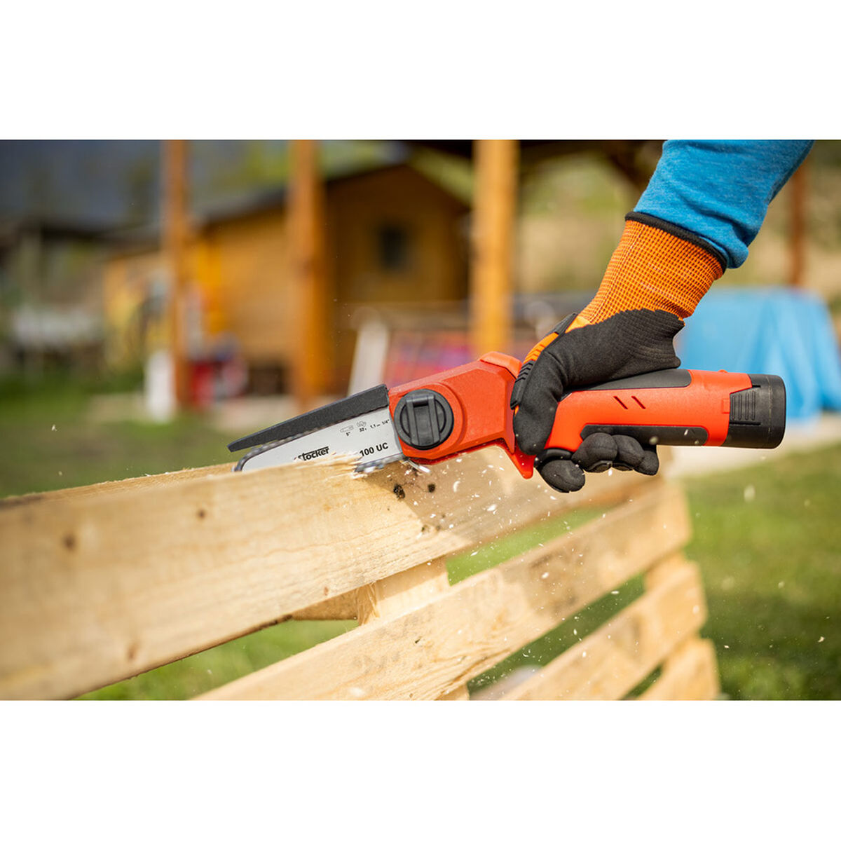 Motosierra de Batería Stocker All-Rounder E100 UC ST-320