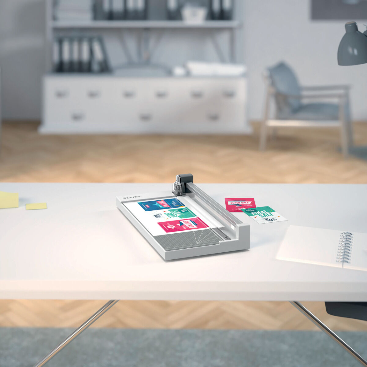 Cizalla Leitz Precision Home Office A4 Antracita