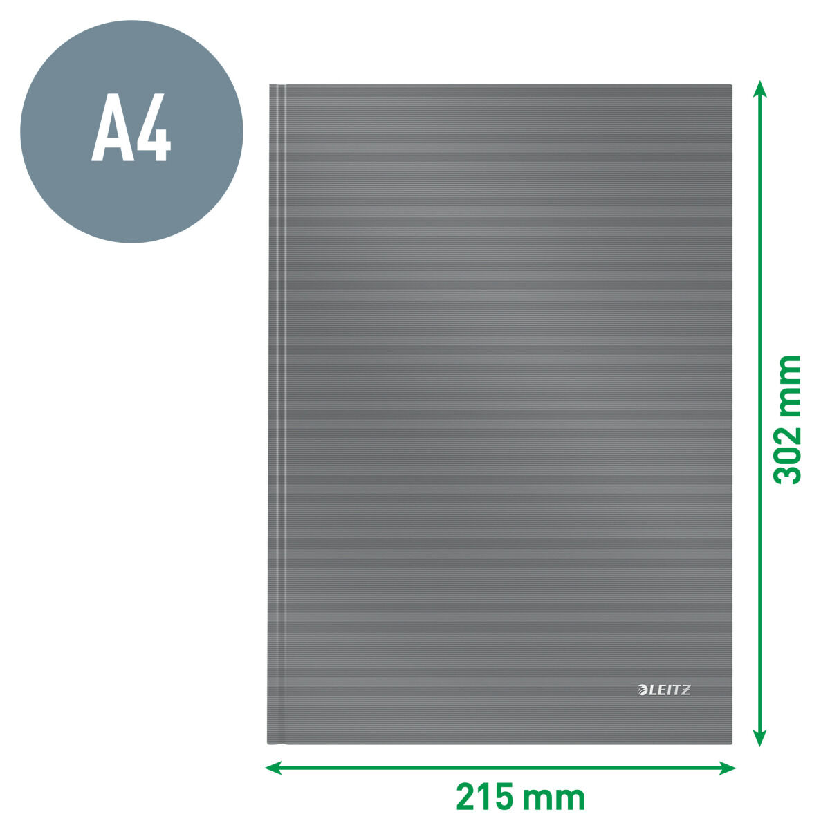 Bloc de Notas Leitz Solid Negro A4 80 Hojas