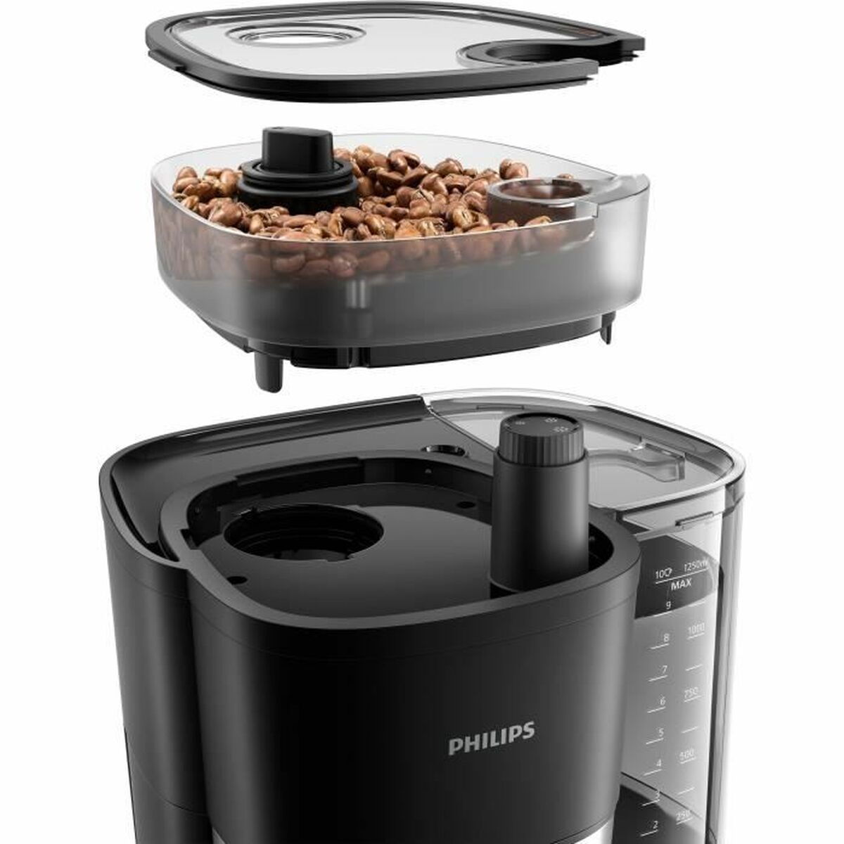 Cafetera de Goteo Philips HD7888/01 Negro 10 Tazas