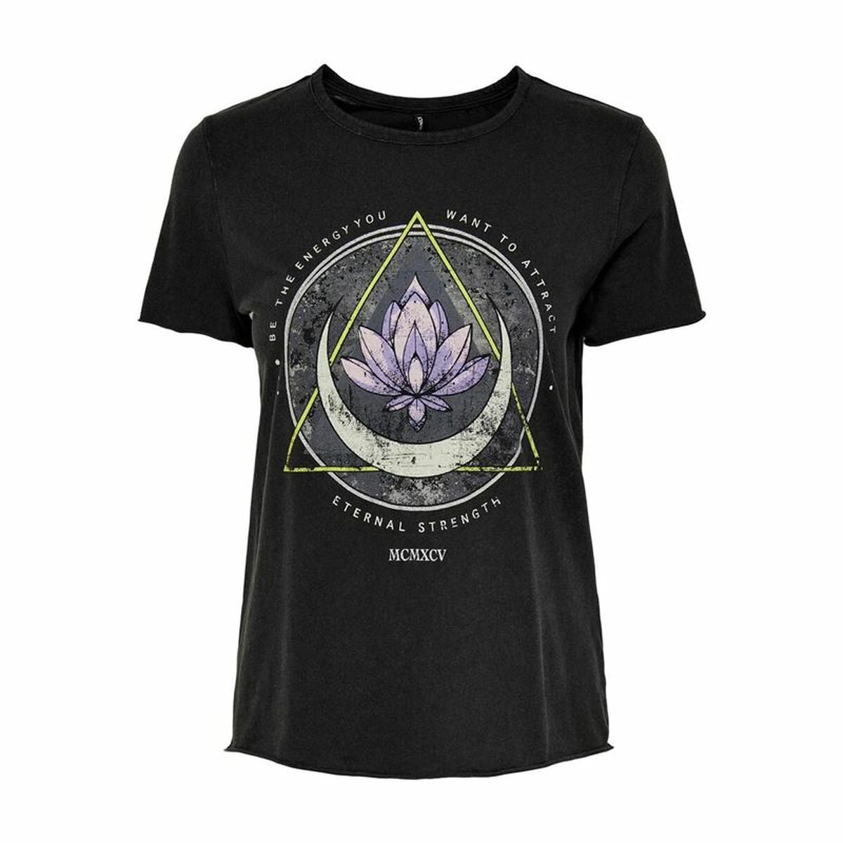 Camiseta de Manga Corta Mujer Only lucy