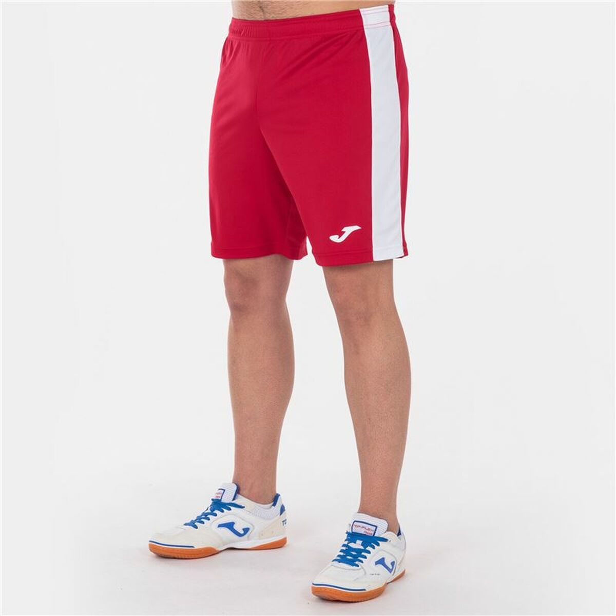 Pantalones Cortos Deportivos para Niños Joma Sport Maxi Blanco Rojo