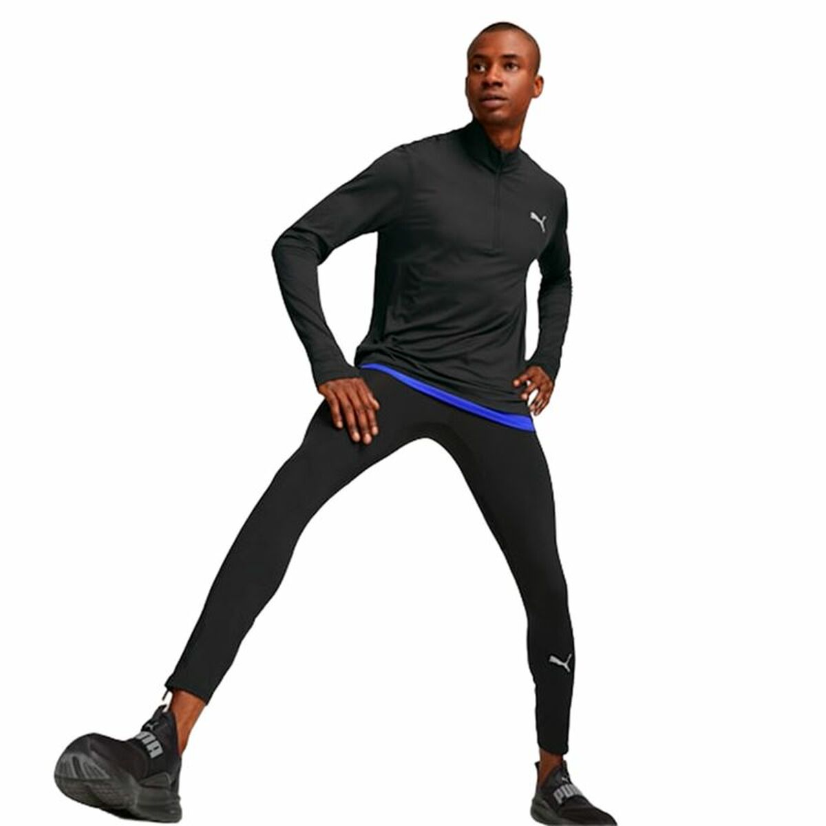 Mallas Deportivas de Hombre Puma Run Favorite Long Ti Negro