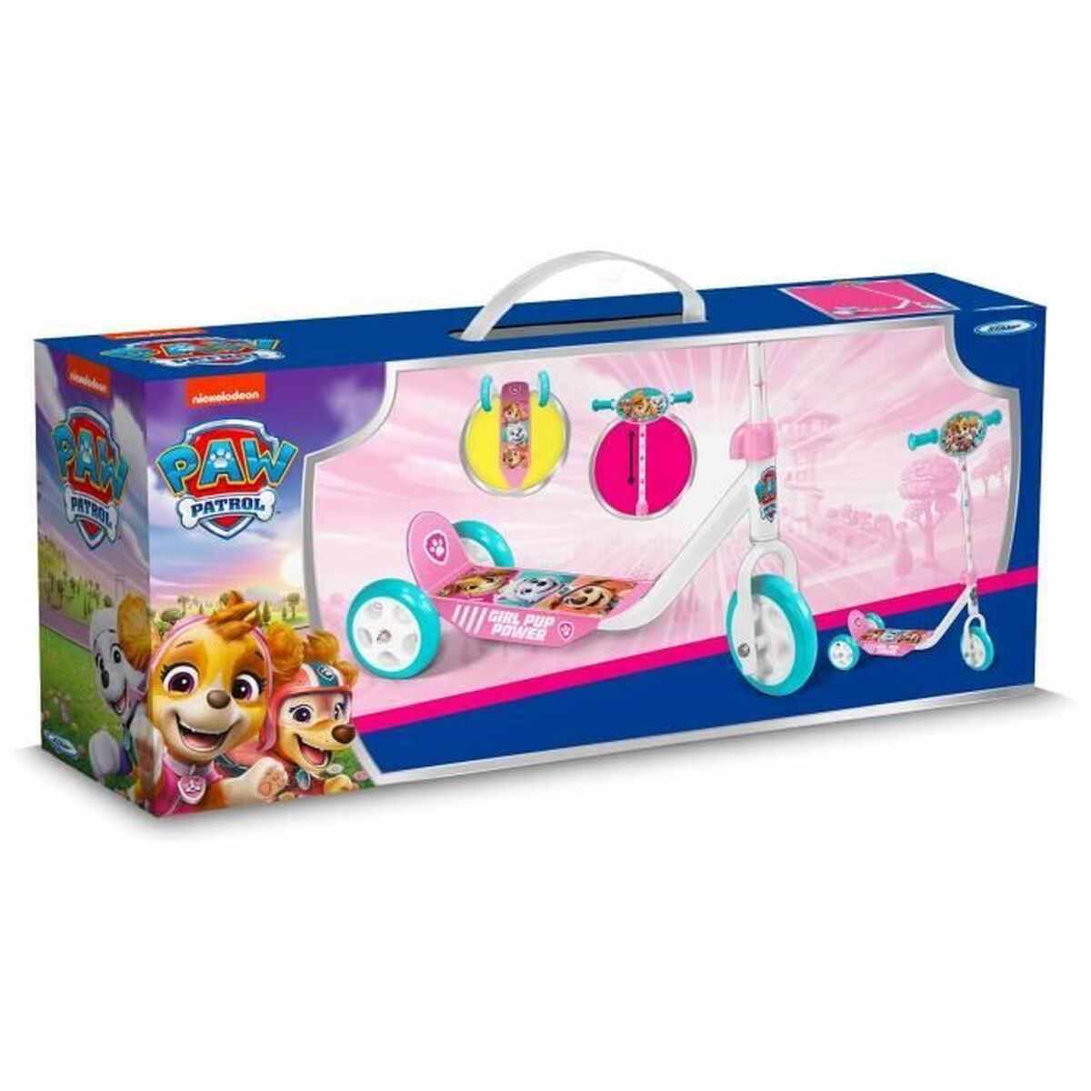 Patinete Stamp PAW PATROL Rosa