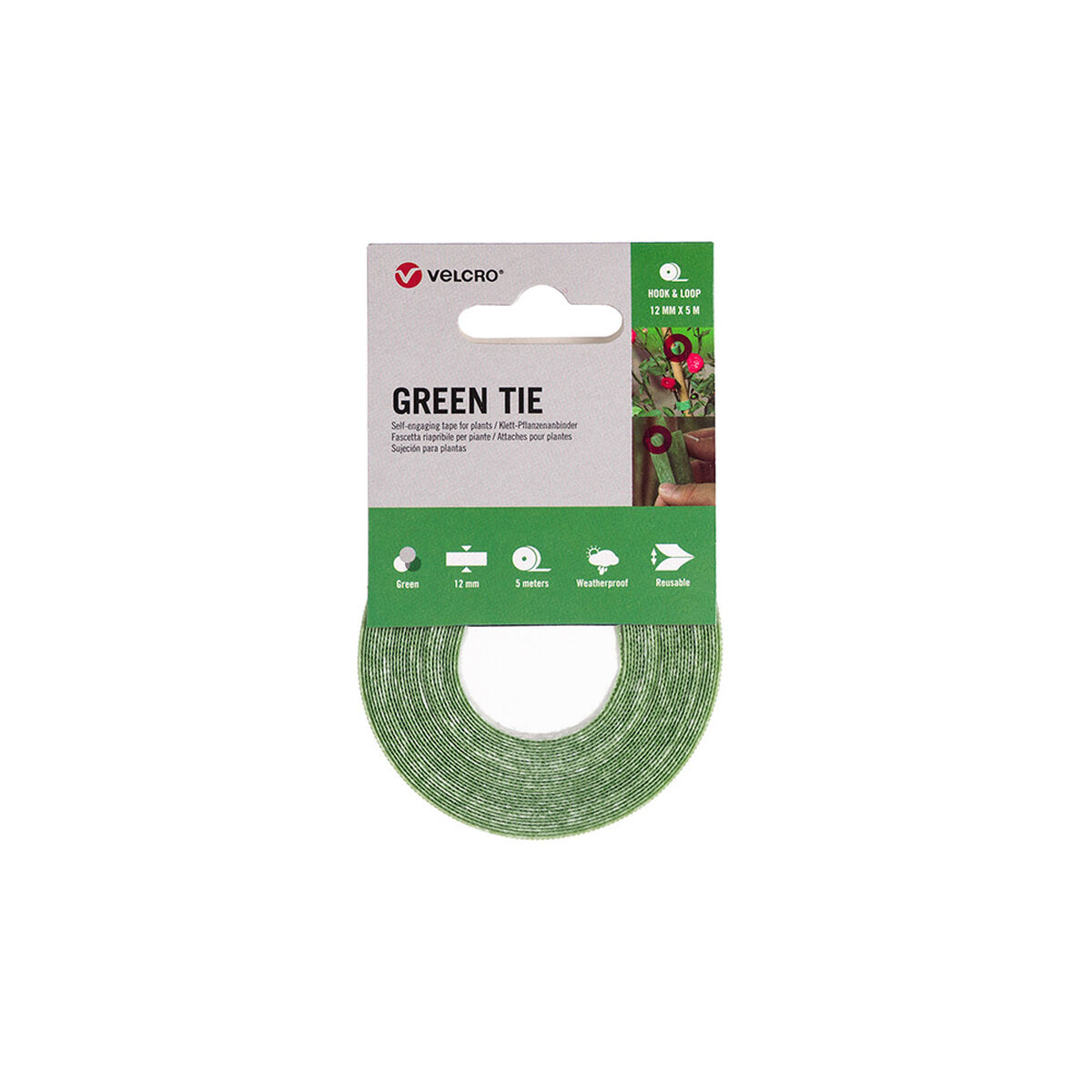 Bridas Velcro Velcro Verde