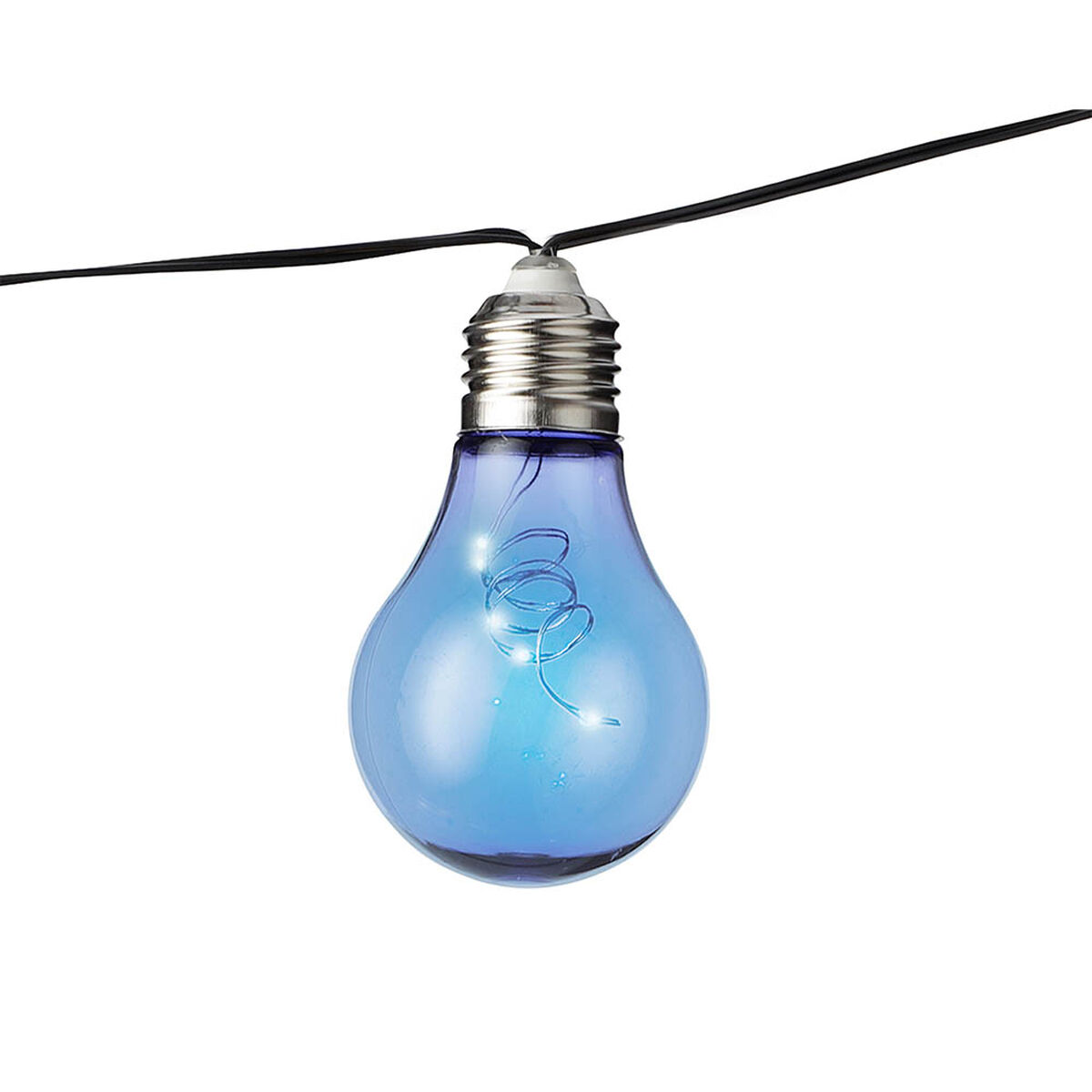 Guirnalda de Luces LED Lumineo Negro Multicolor Blanco Cálido 4,5 m LED RGB 10