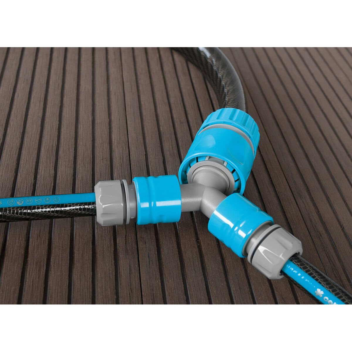 Conector de manguera Cellfast ideal Triple