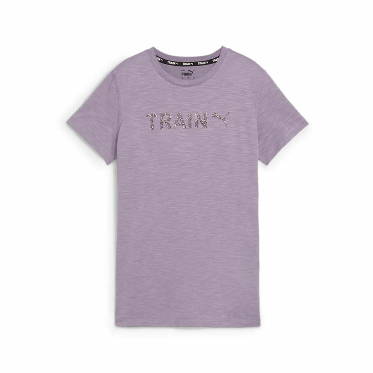 Camiseta de Manga Corta Mujer Puma Graphic Train Lavanda