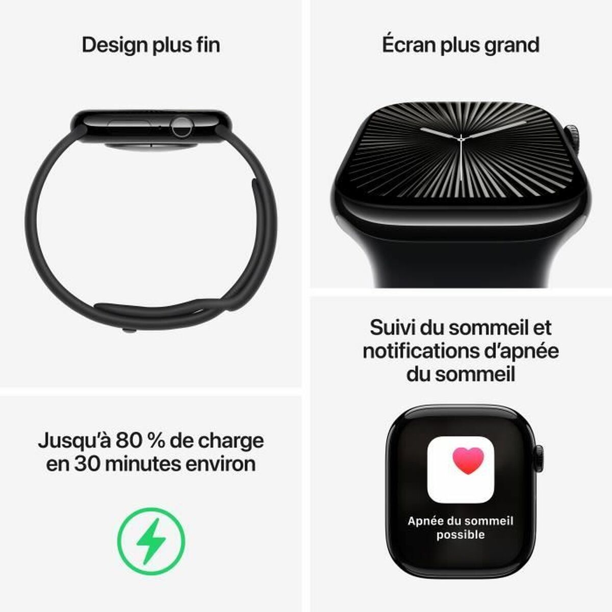 Smartwatch Apple Watch Series 10 GPS Gris 46 mm