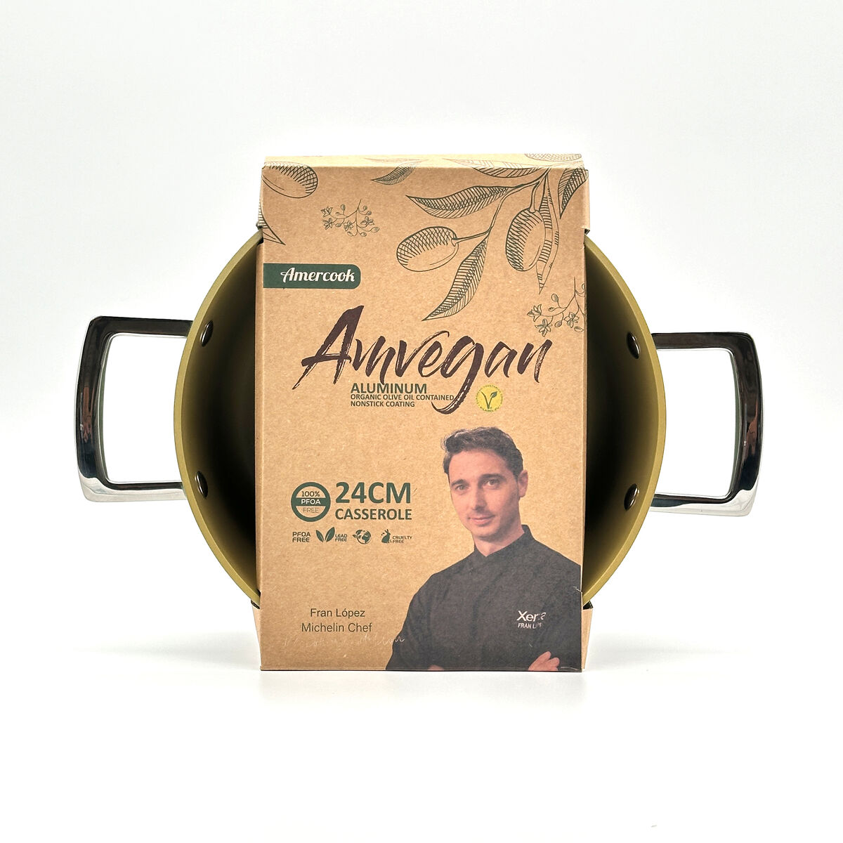 Cacerola Amercook AmVegan Chef Ø 24 cm
