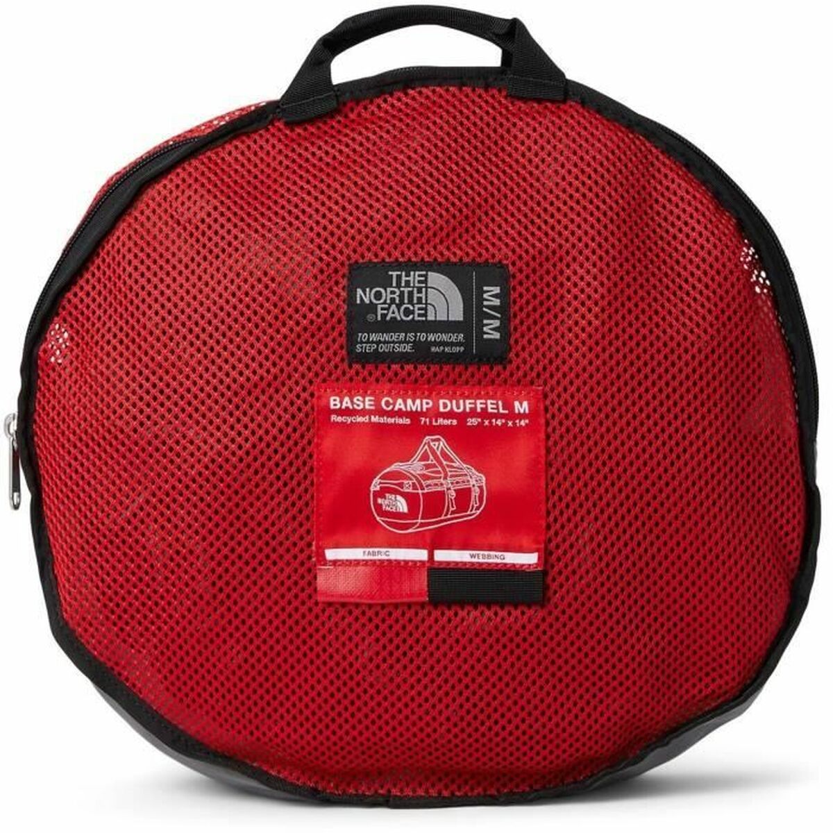 Mochila Deportiva The North Face Base Camp Duffel Negro 71 L