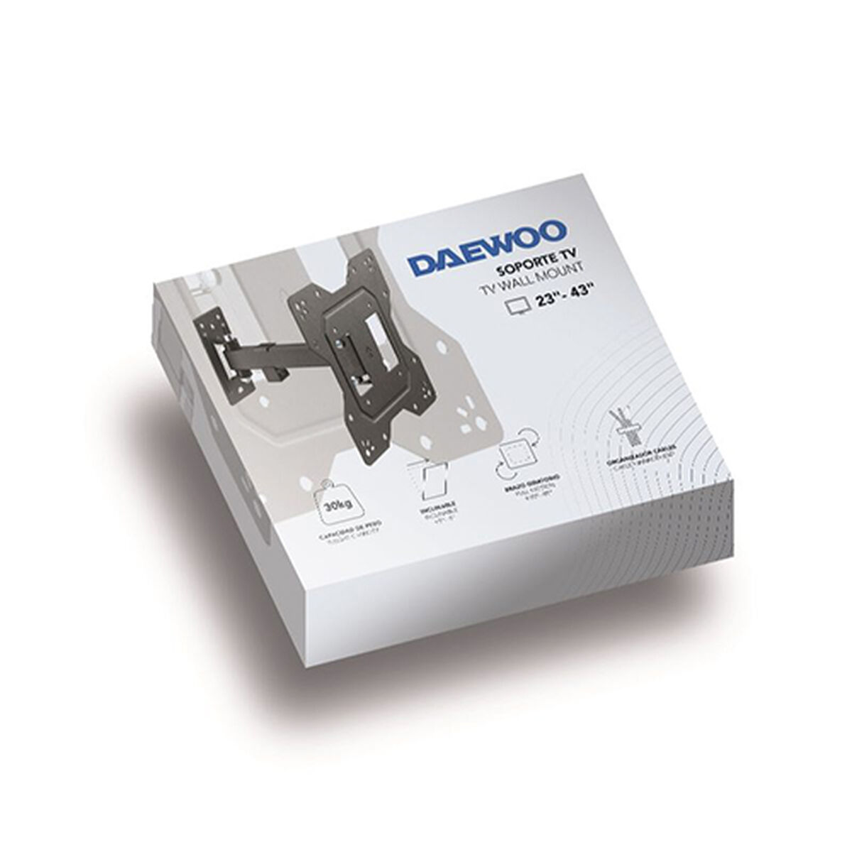 Soporte TV Daewoo 23"-43" 30 Kg