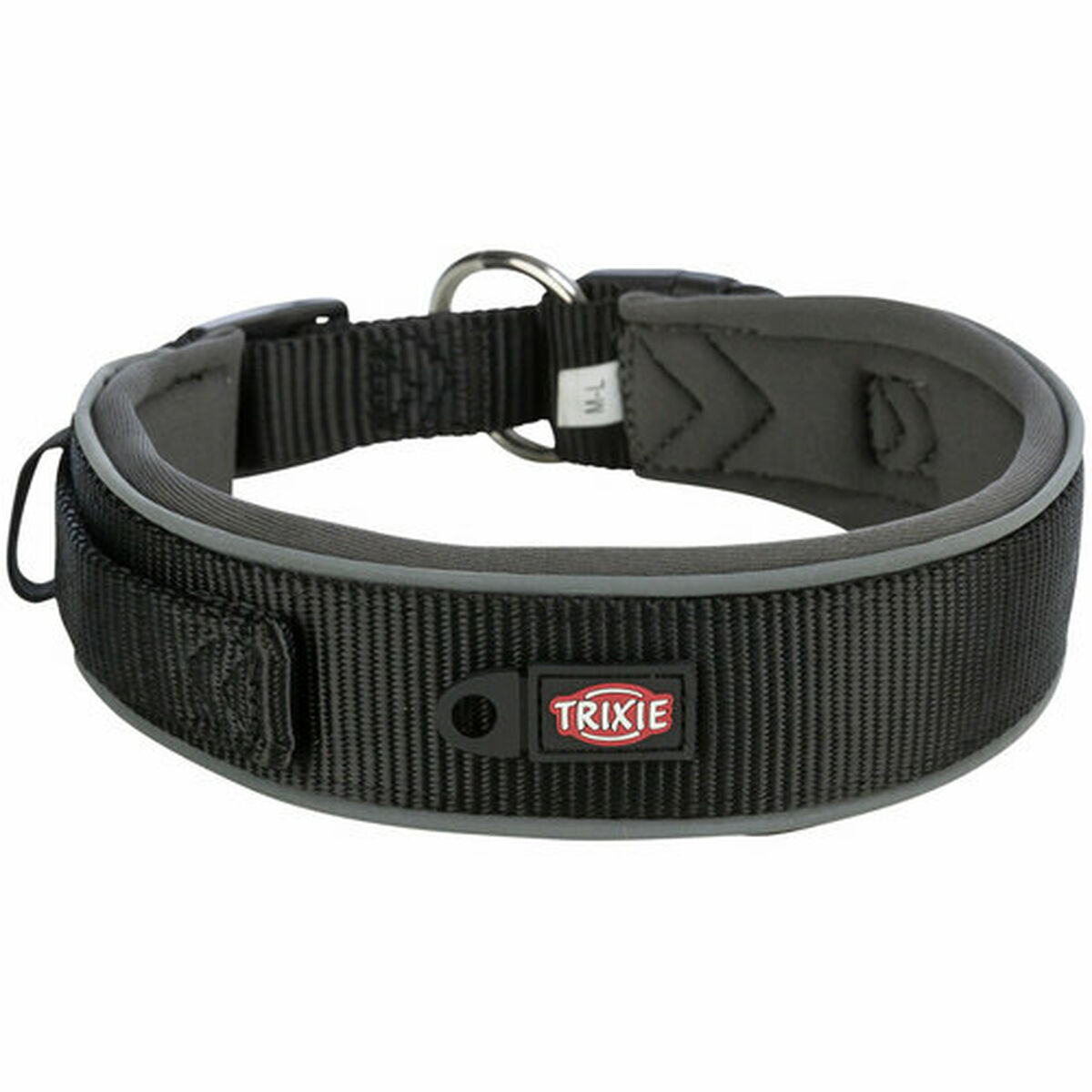 Collar para Perro Trixie Premium Negro Grafito M/L 40-48 cm
