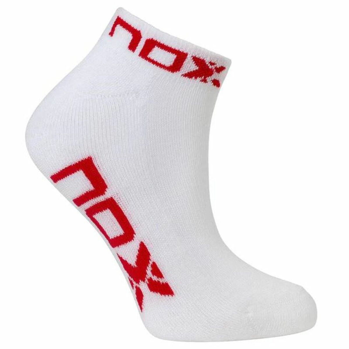Calcetines Deportivos Nox Logo Blanco 35-39