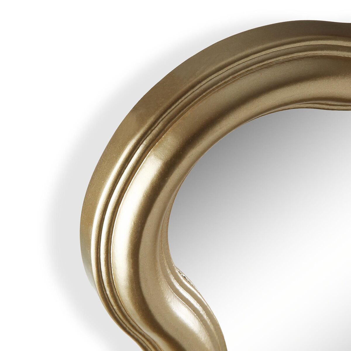 Espejo de pared Versa Dorado 2,6 x 70,2 x 50,2 cm