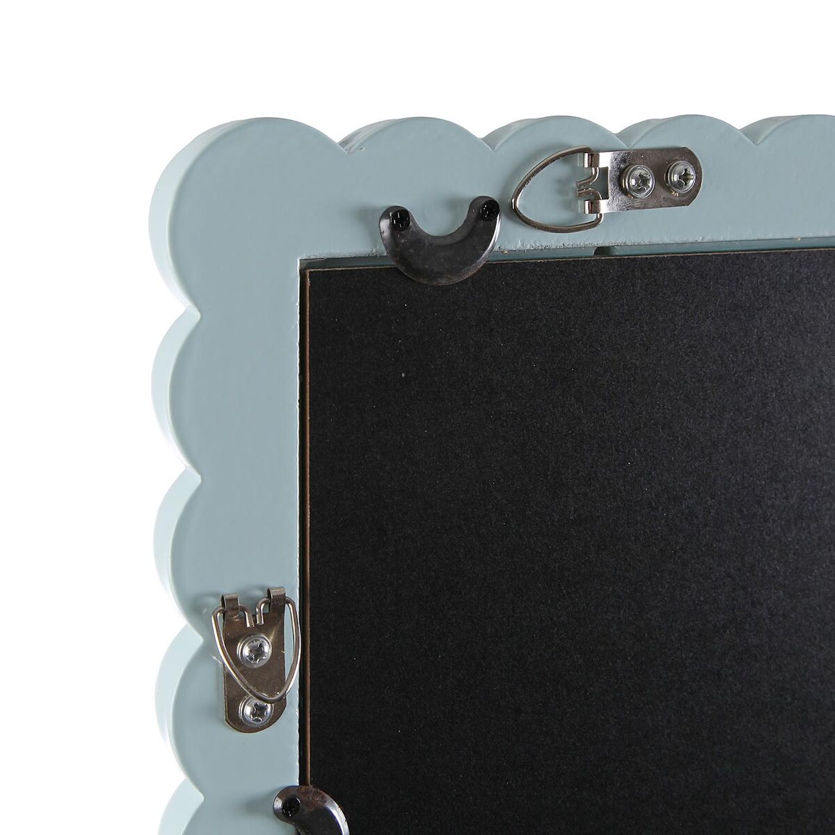 Espejo de pared Versa Azul 3,8 x 76 x 45,5 cm