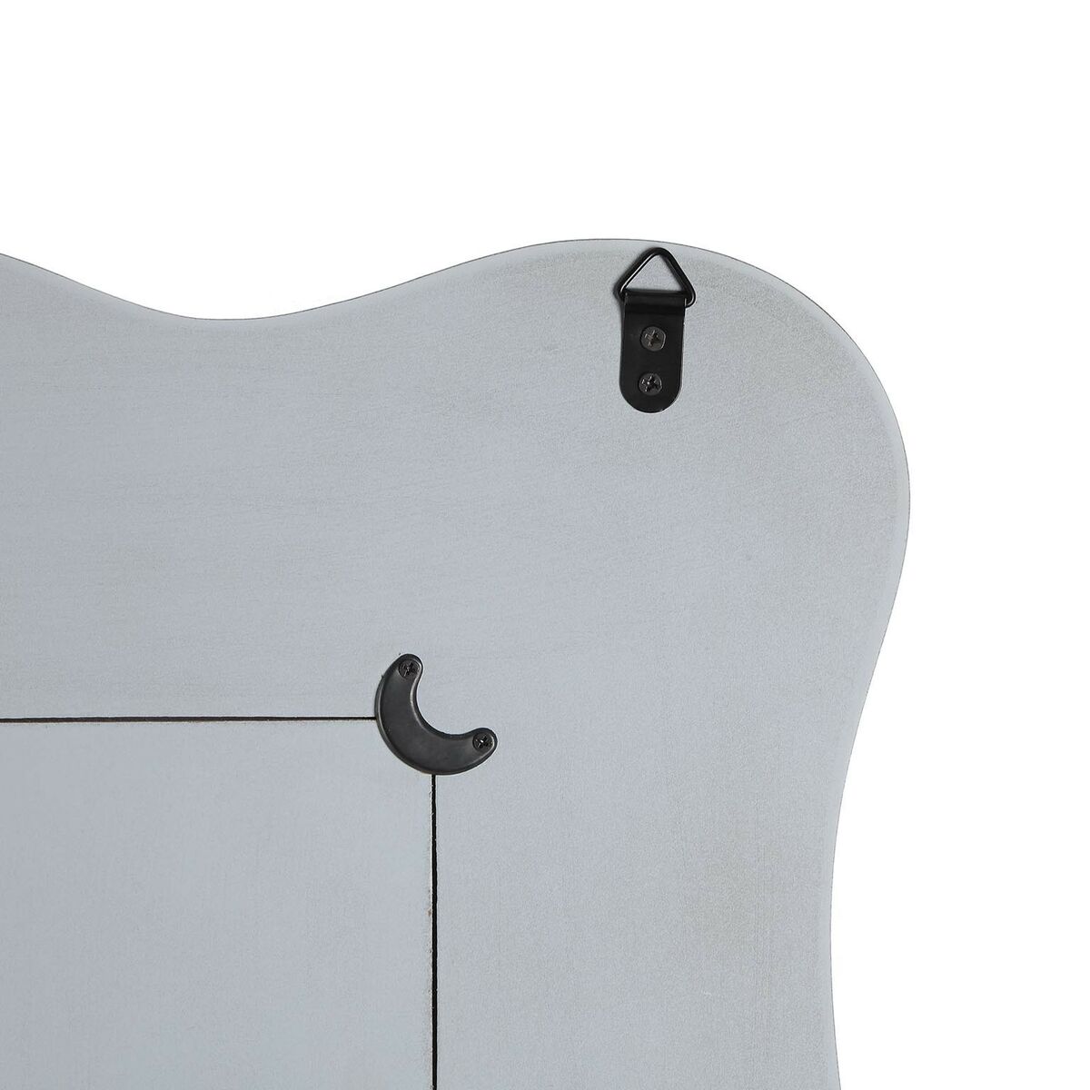 Espejo de pared Versa CAGLIARI Blanco Fusion 2 x 80 x 60 cm