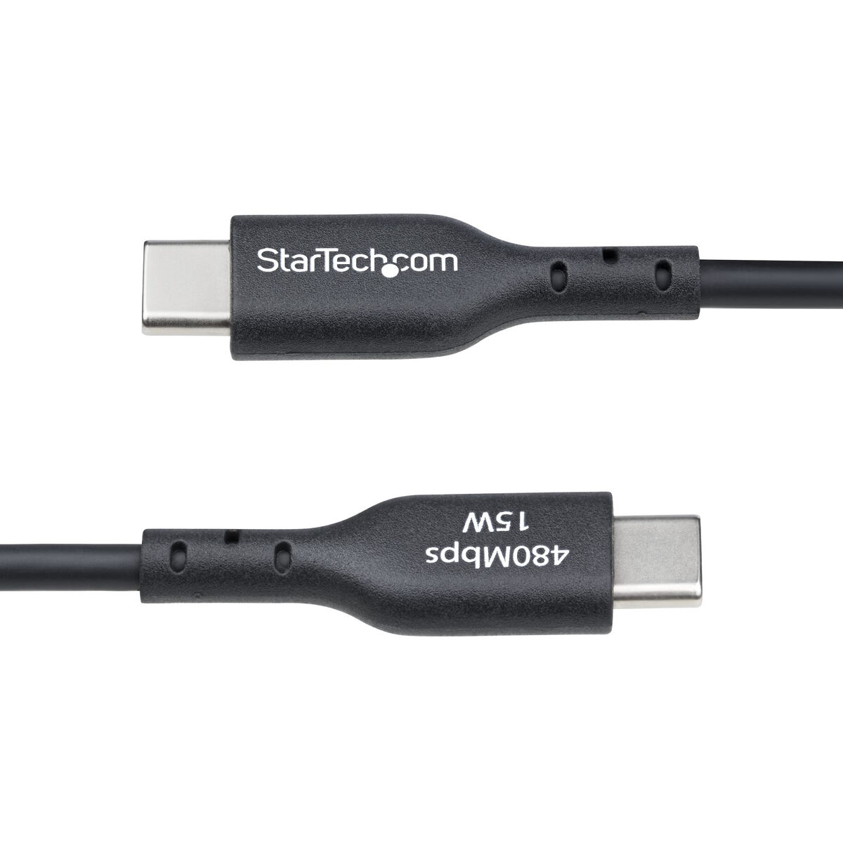 Cable USB Startech USB2AC1MNC Negro 1 m