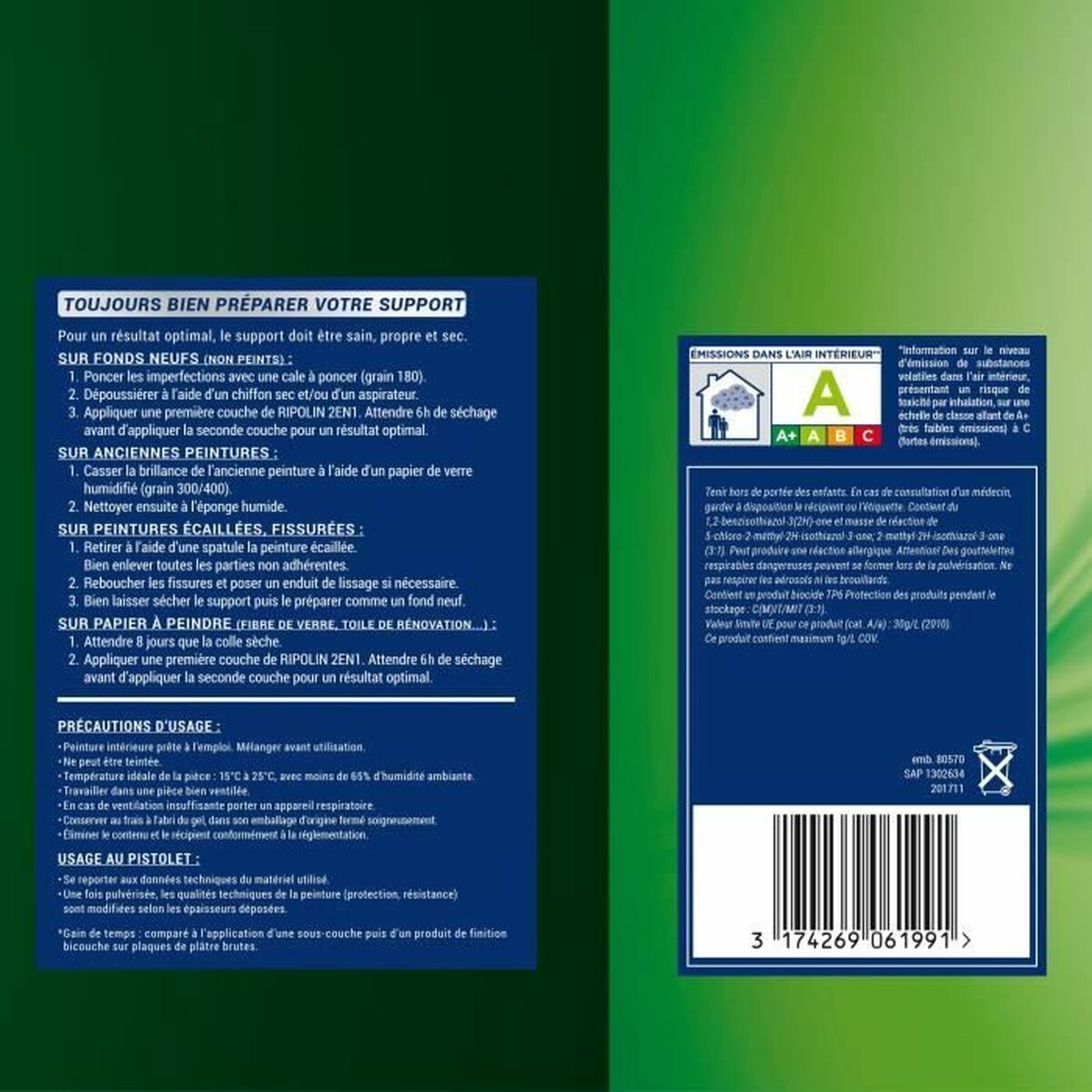 Pintura de Imprimación Ripolin Blanco Satinado 10 L