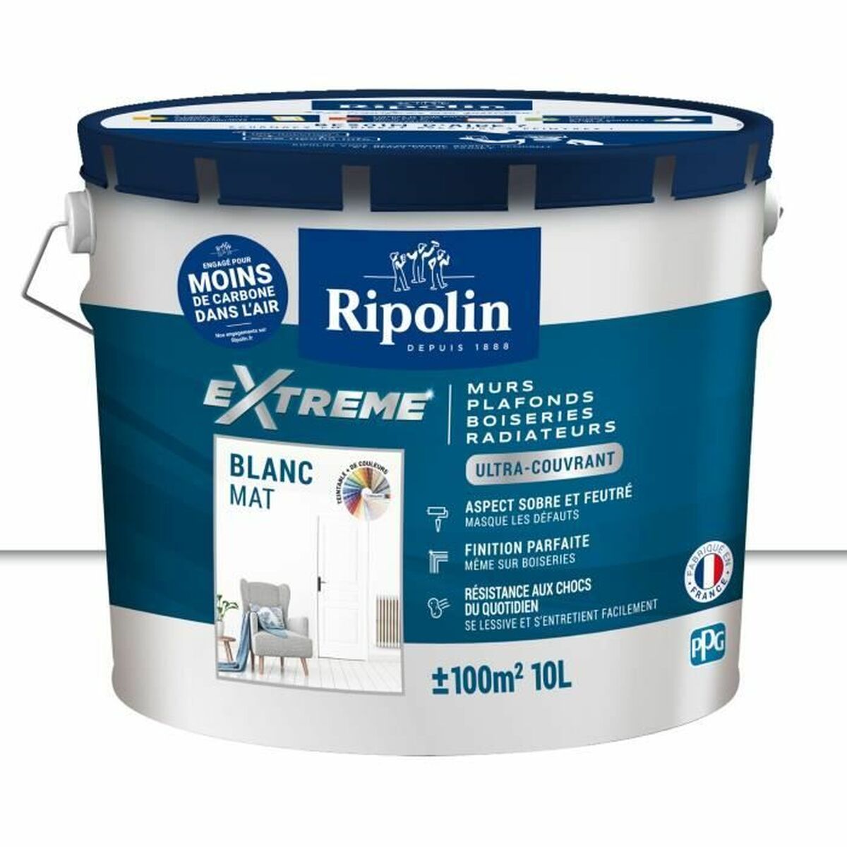 Pintura de Imprimación Ripolin Blanco Mate 10 L