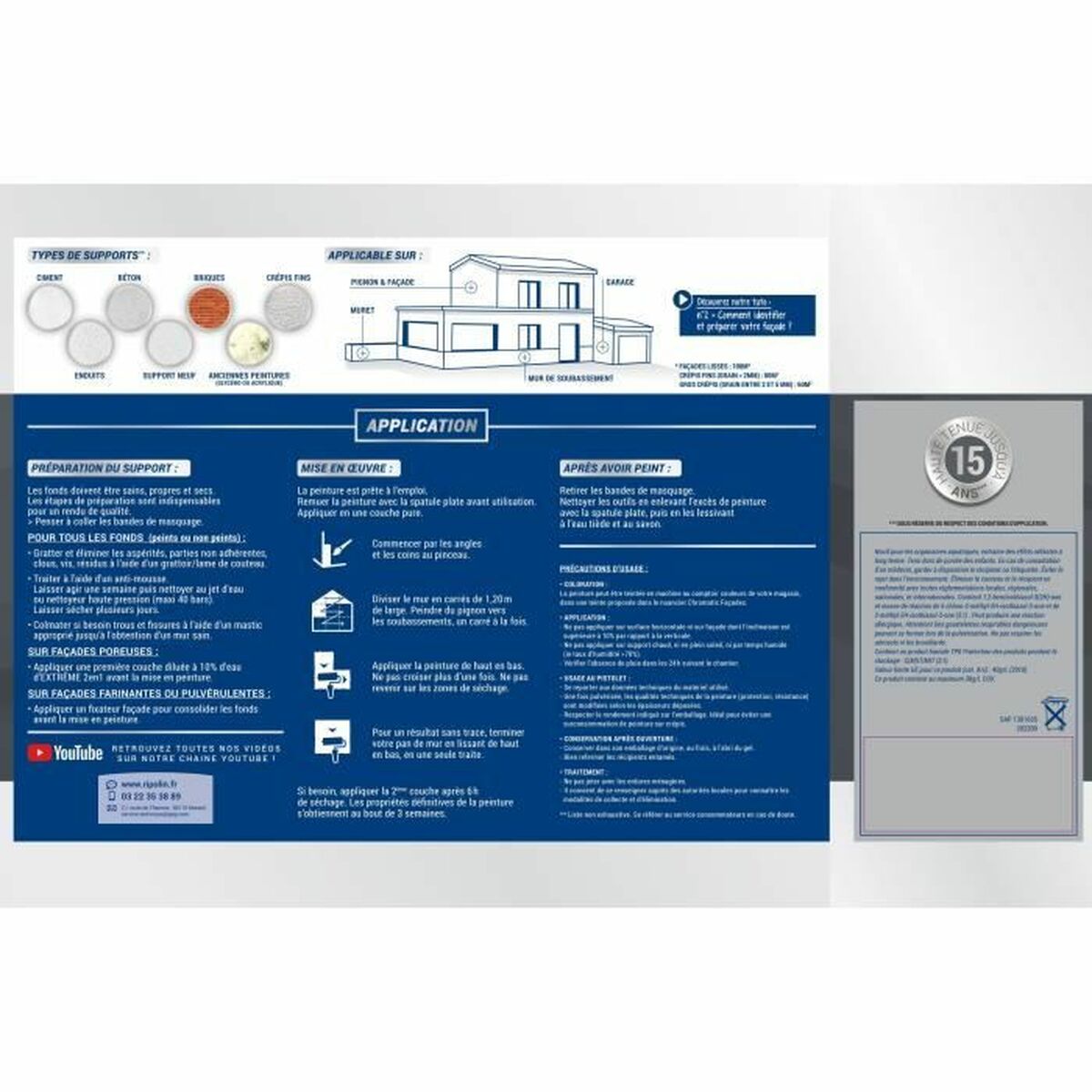 Pintura de Imprimación Ripolin Beige Mate 10 L