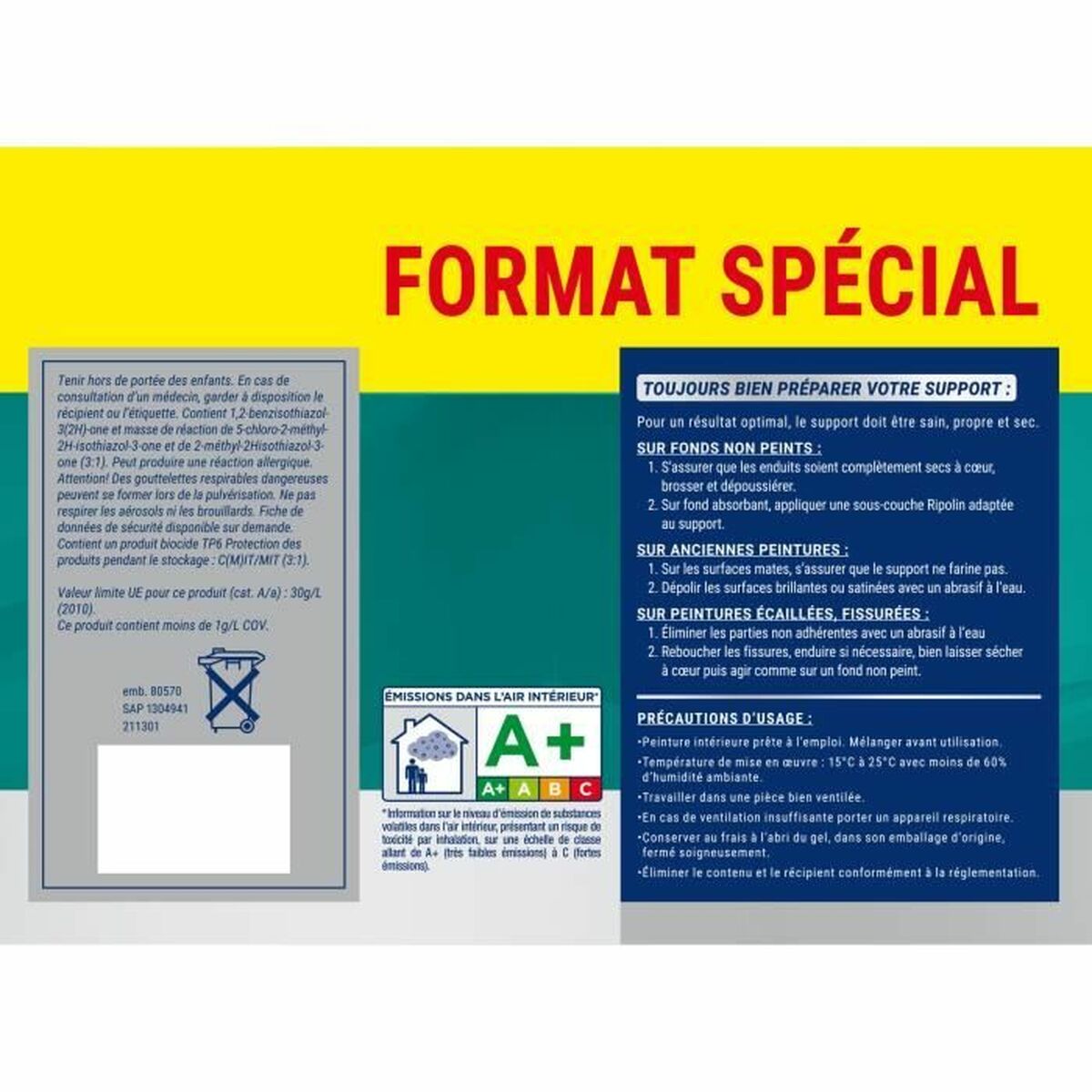 Pintura de Imprimación Ripolin Blanco Mate 3 L