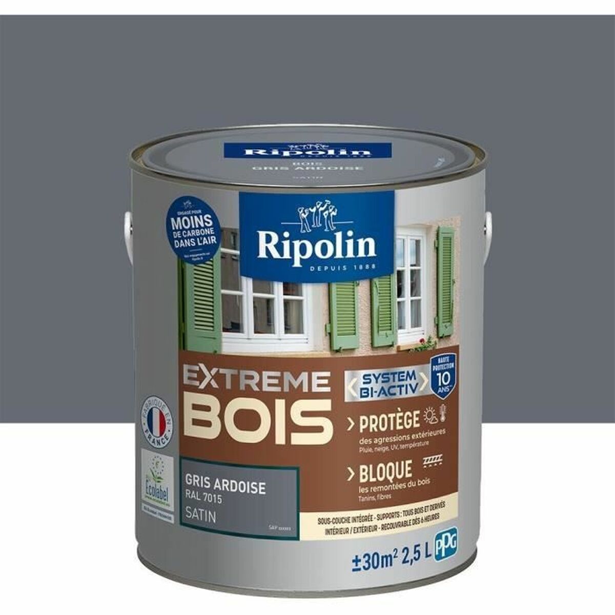 Pintura de Imprimación Ripolin Gris Satinado 2,5 L