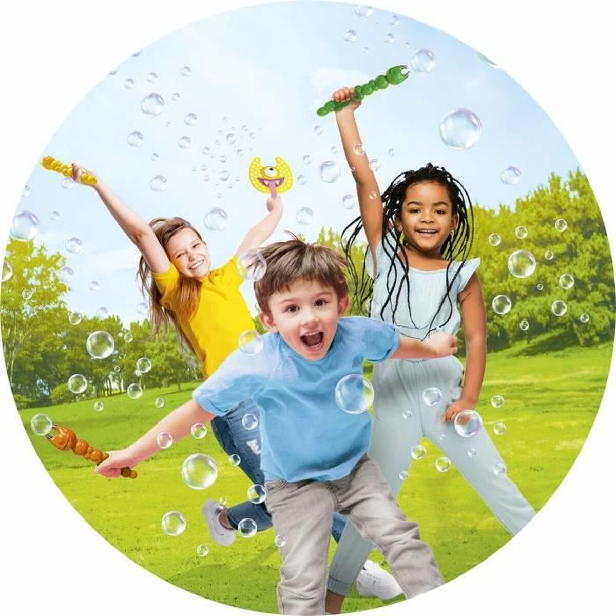 Juego de Pompas de Jabón Lansay Bubble Ding Duo Electronic