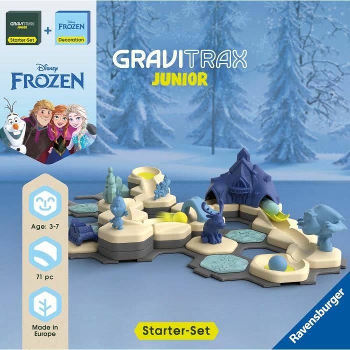 Juego de Mesa Ravensburger Gravitrax Junior Starter Set Frozen