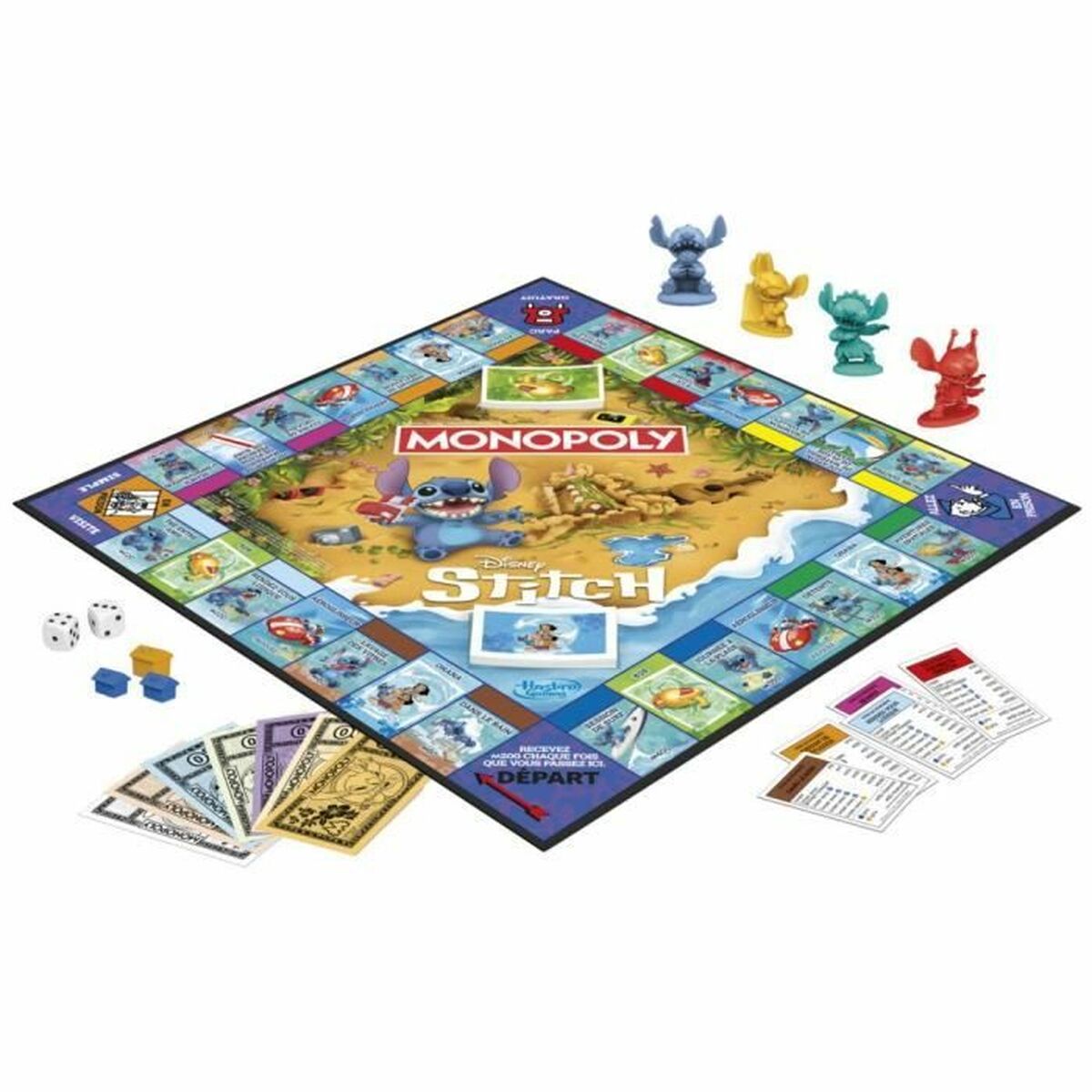 Juego de Mesa Monopoly Monopoly Stitch