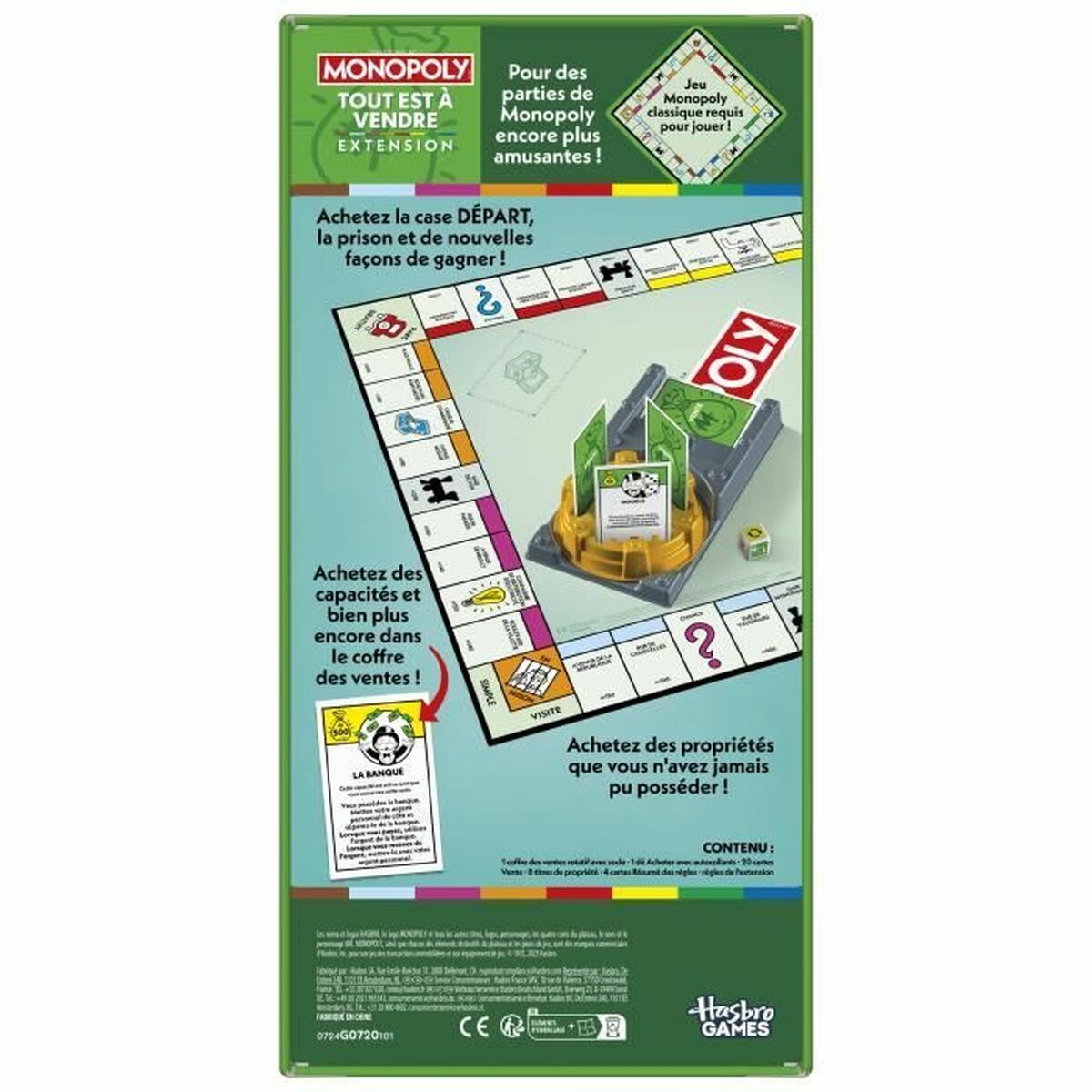 Juego de Mesa Monopoly Expansión Monopoly Todo está en venta