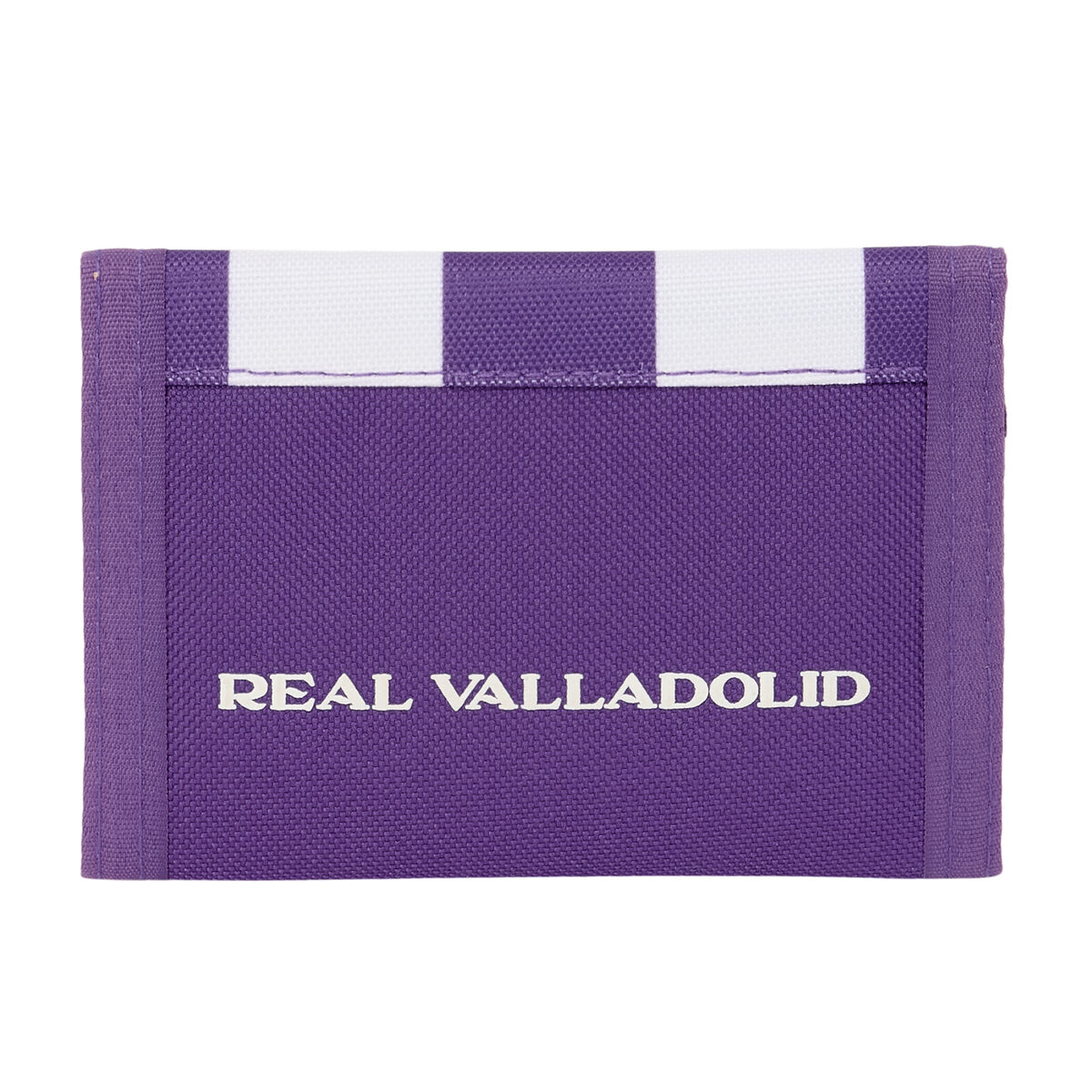 Tarjetero Billetero Unisex Real Valladolid C.F. Blanco Morado