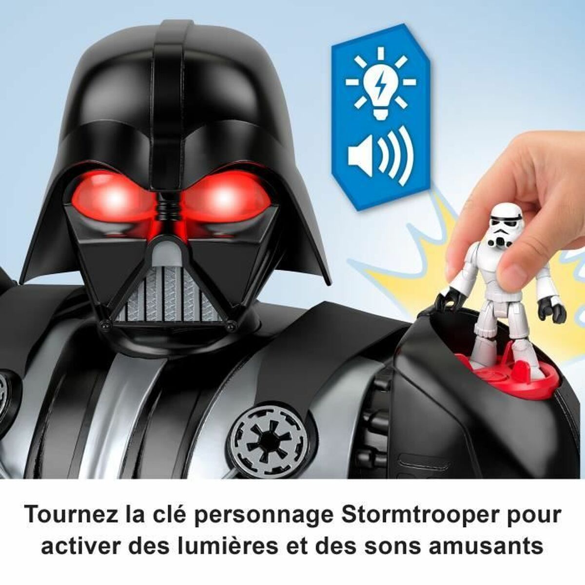 Figura de Acción Fisher-Price Robot Darth Vader