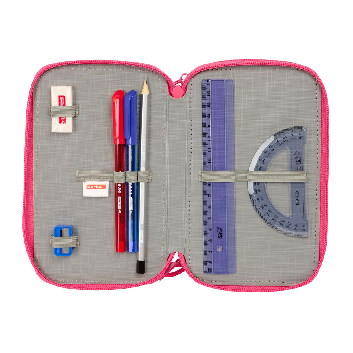 Portatodo Safta Feeling Multicolor 12,5 x 19,5 x 5,5 cm 37 Piezas