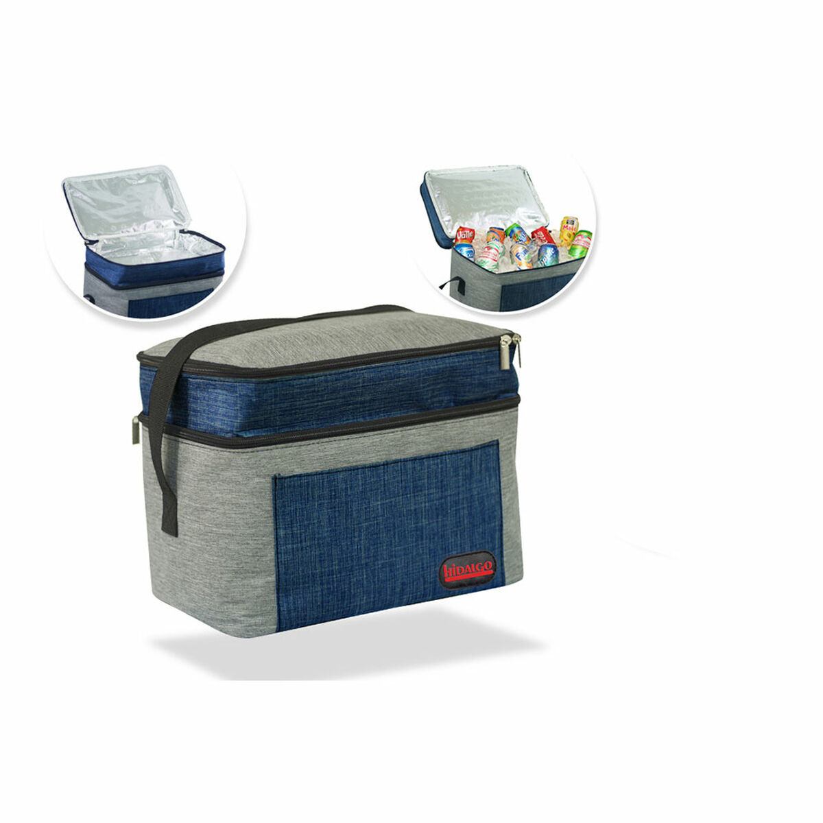 Nevera Portátil Hidalgo Bicolor 21 L Aluminio Plástico