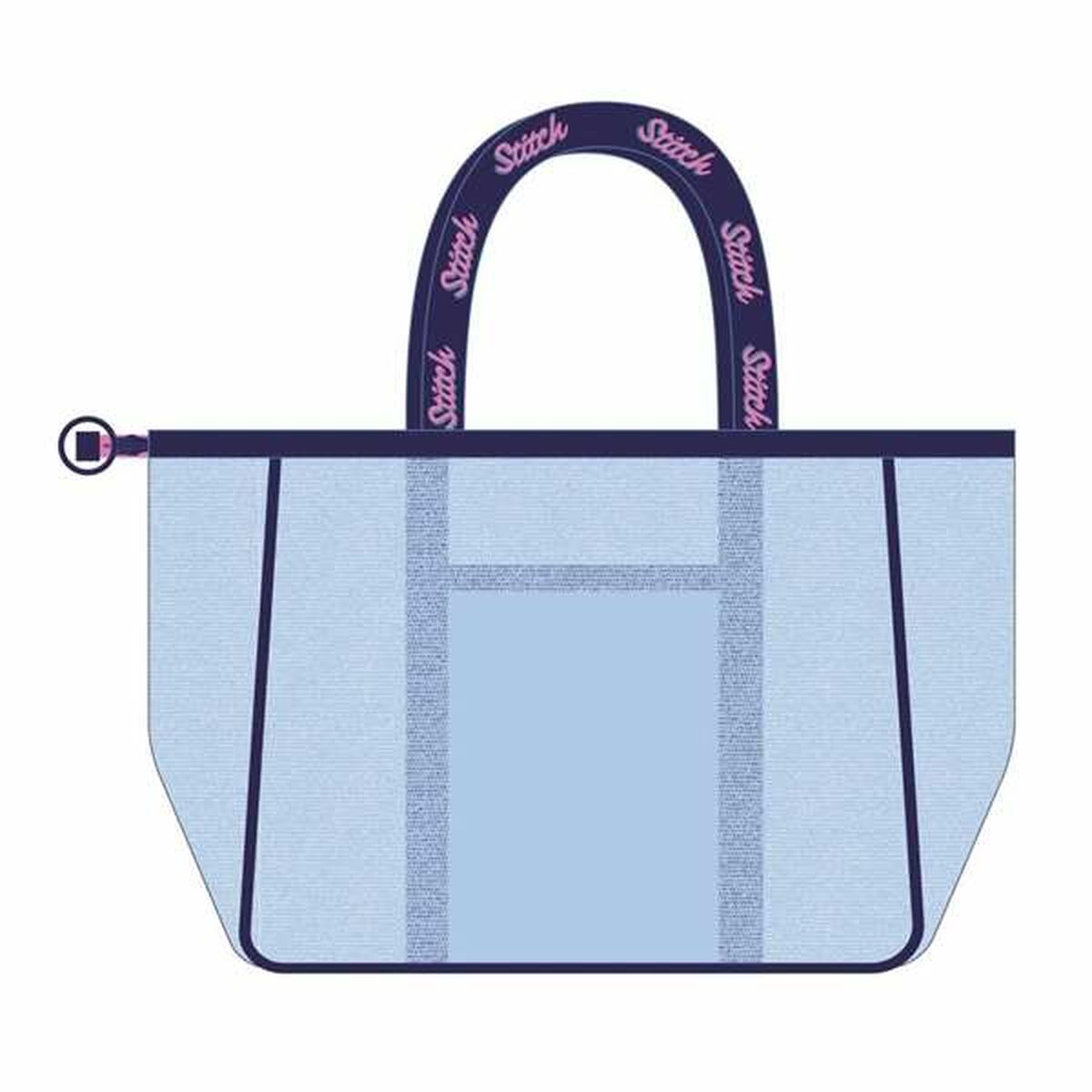Bolsa de Playa Stitch Azul 62,0 x 39,0 x 20,0 cm