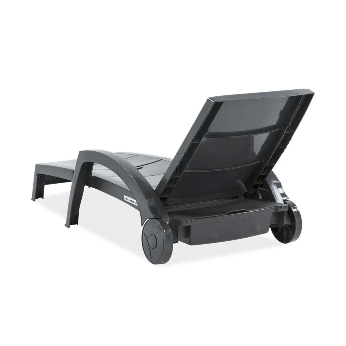 Tumbona Shaf Ocean Antracita 100 x 74 x 42 cm