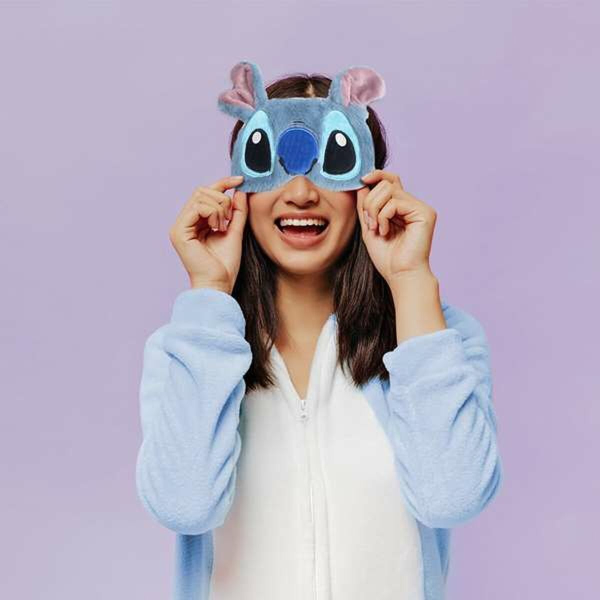 Máscara Stitch Azul