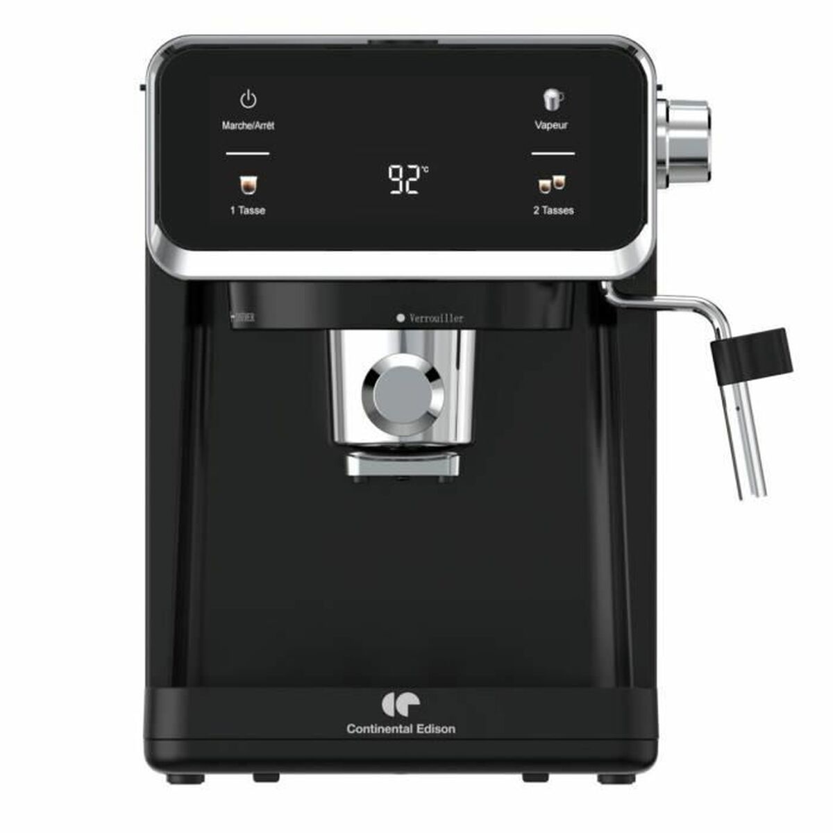 Cafetera Superautomática Continental Edison CEME19B Negro