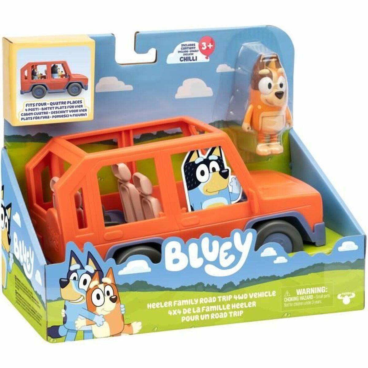 Playset Bluey Bluey's Car