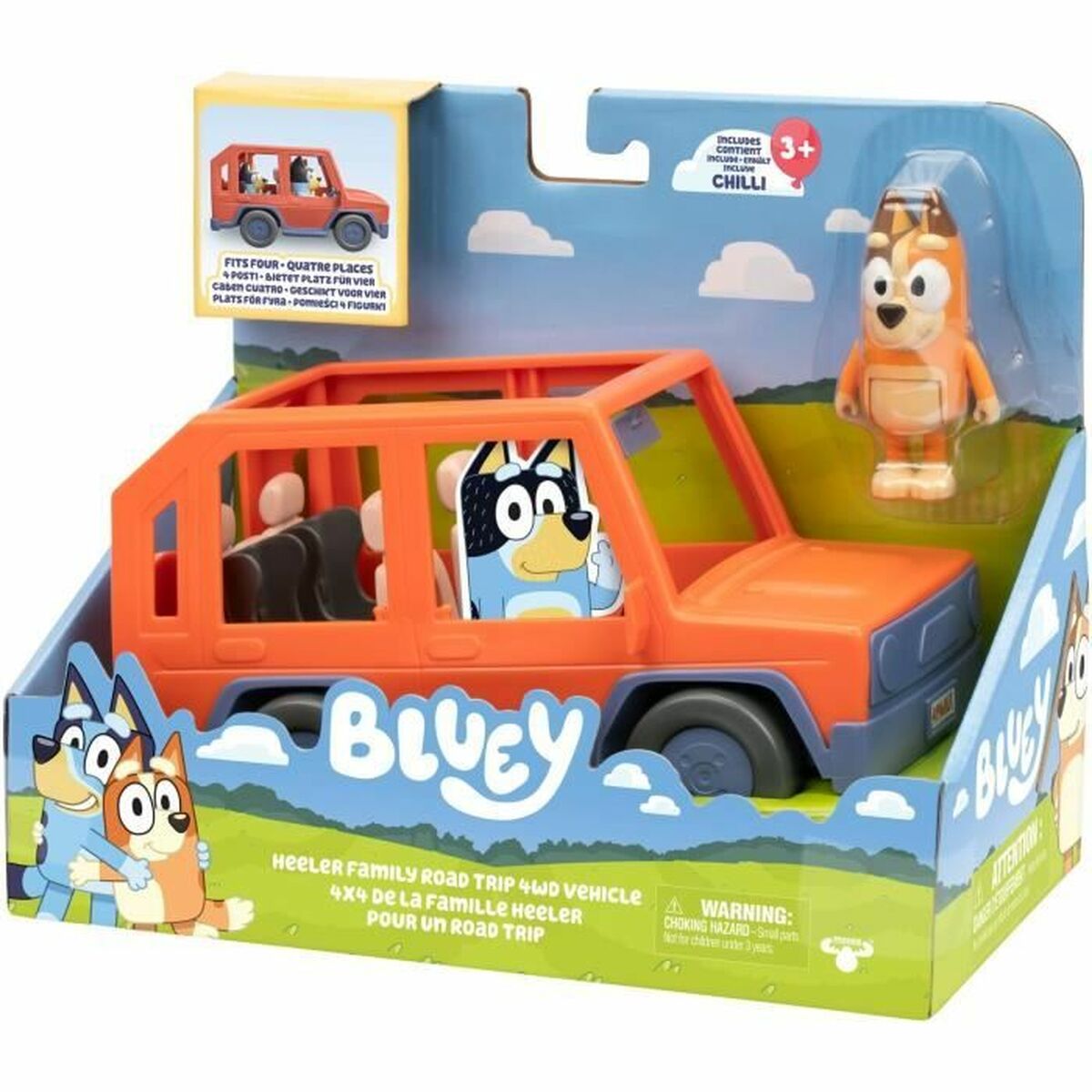 Playset Bluey Bluey's Car