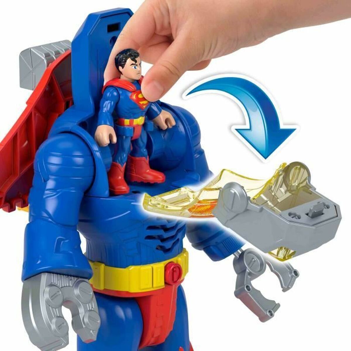 Figura Articulada Imaginext Superman XL