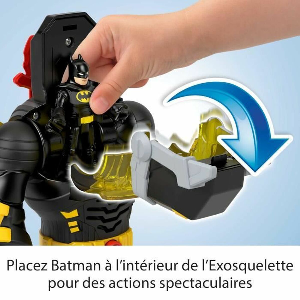 Muñeco de Acción Imaginext Batman HYG31 6 Piezas