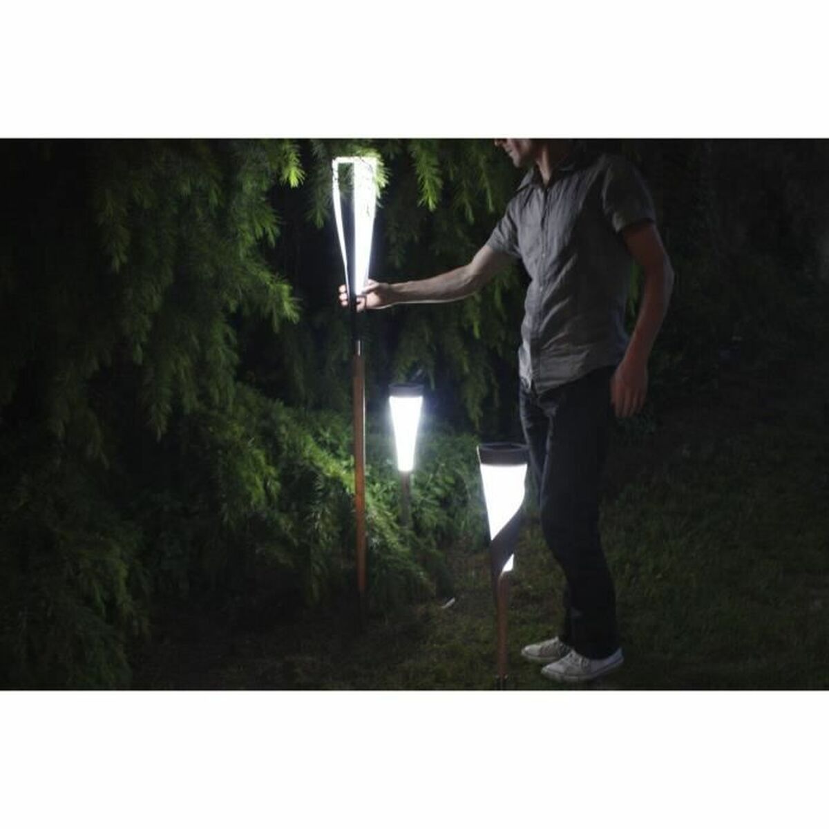 Lámpara solar Solar epi Blanco