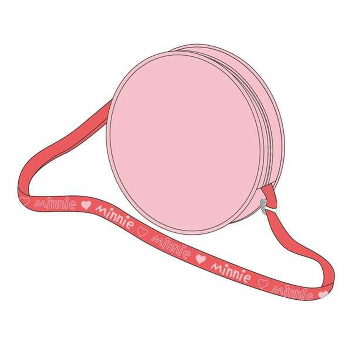 Bolso Bandolera 3D Minnie Mouse Rojo 13 x 13 x 4 cm