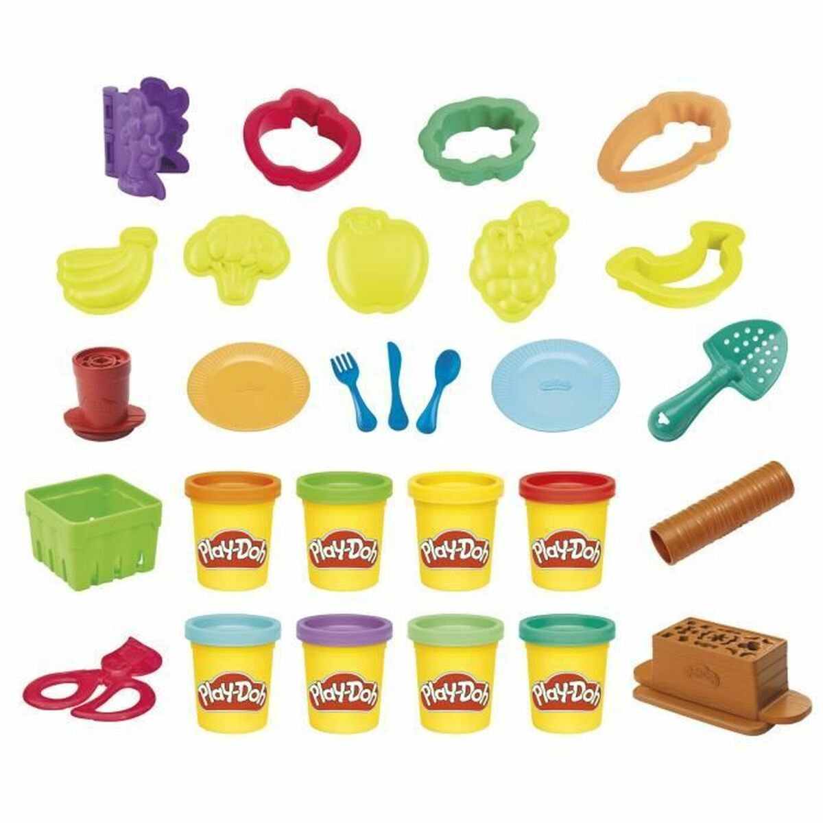 Juego de Plastilina Play-Doh My Little Garden Multicolor
