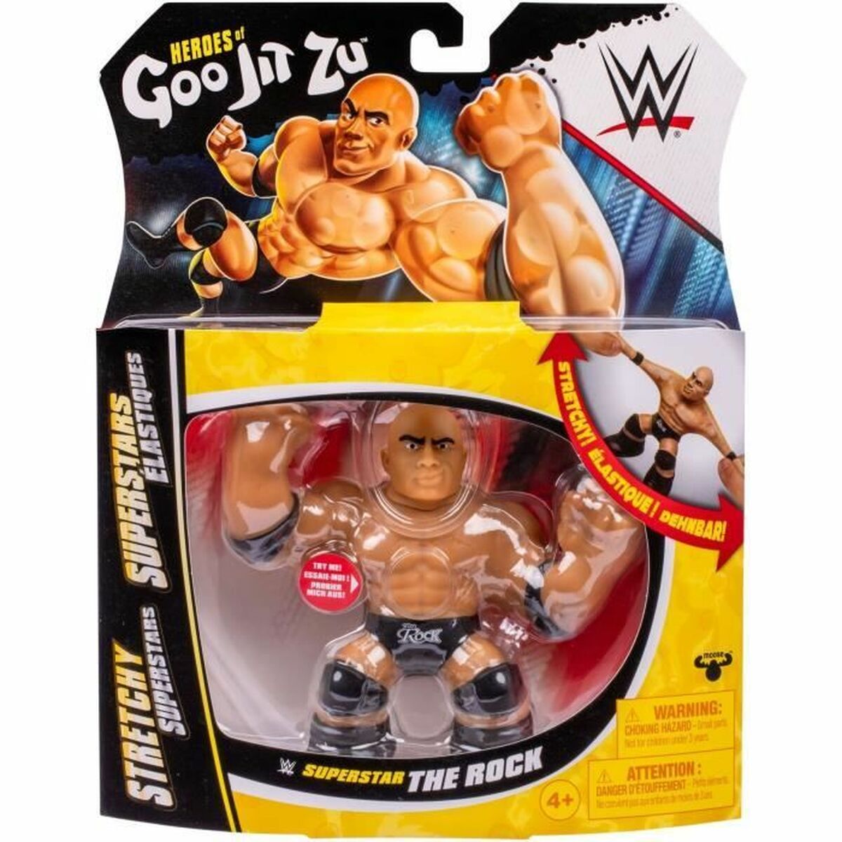 Figura Articulada Goo Jit Zu The Rock Hombre