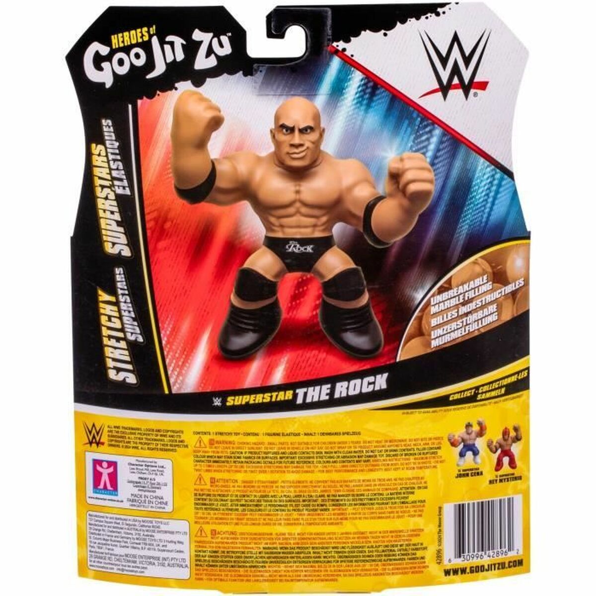 Figura Articulada Goo Jit Zu The Rock Hombre