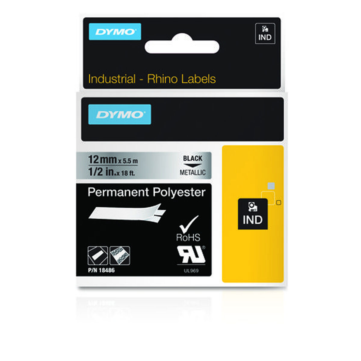 Cinta Laminada Dymo 18486 Multicolor